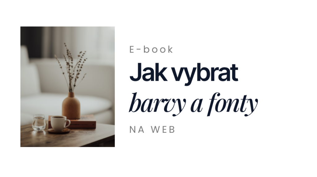 E-book, jak si vybrat barvy a fonty na web